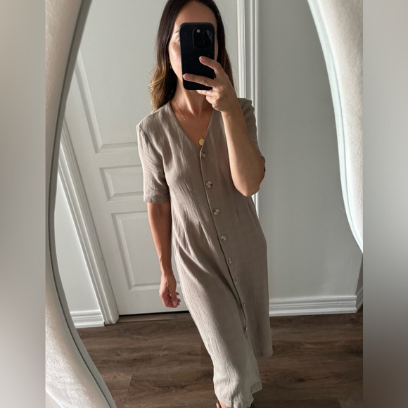 Oak and Fort Gauze Dress - Picture 3 of 6